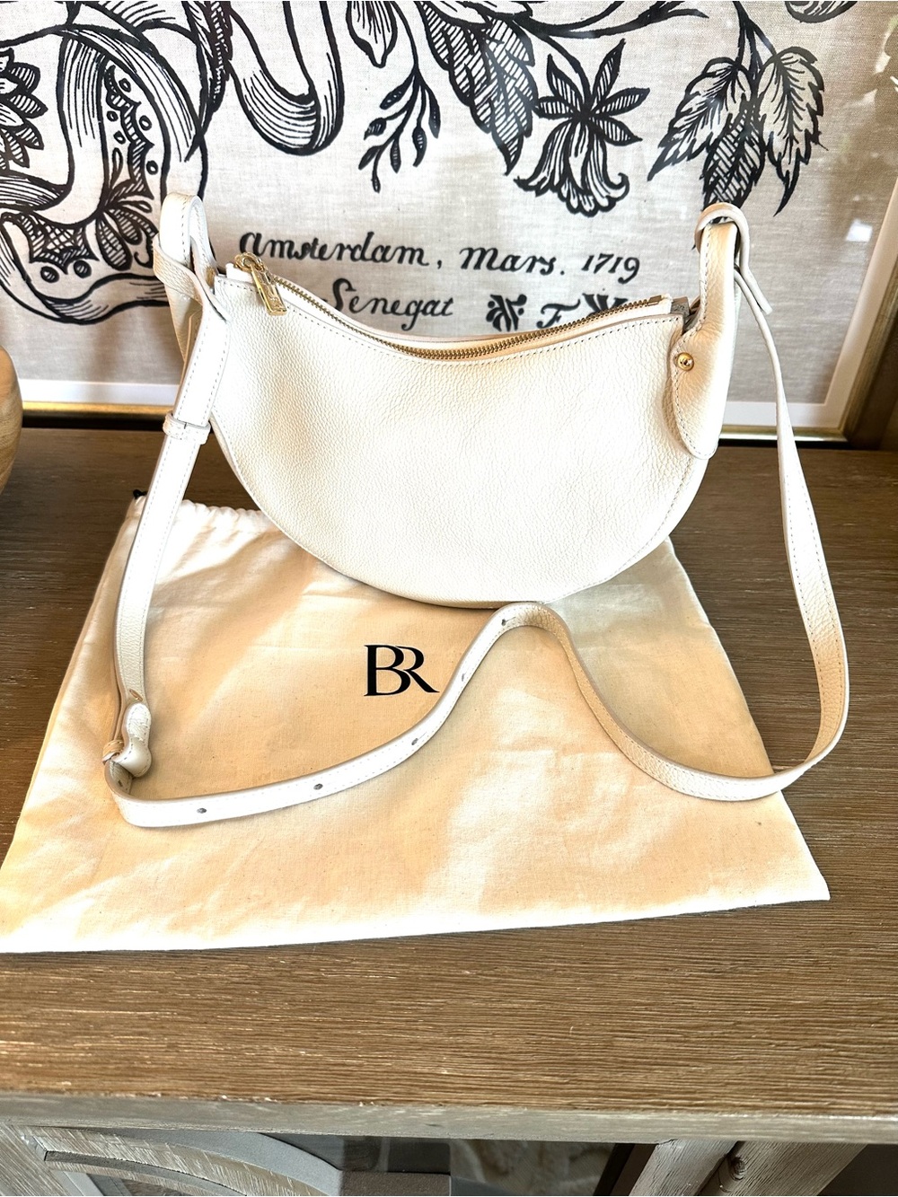 Banana Republic VIDA HALF-MOON SHOULDER BAG NWOT - Picture 3 of 8